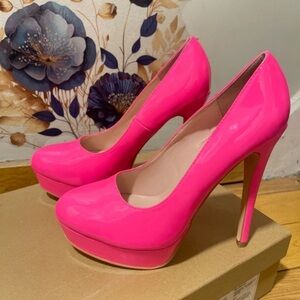 Bold Fuchsia Women's Stiletto Heels